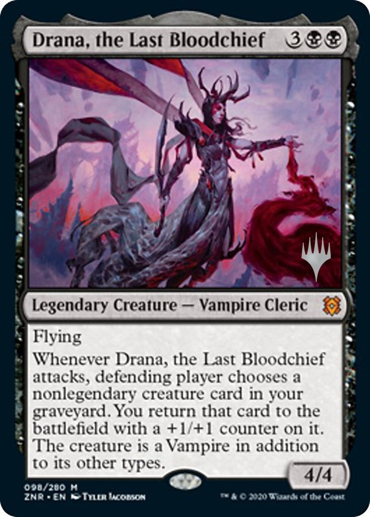 Image for Drana, the Last Bloodchief (98) (PPZNR) - Magic: The Gathering
