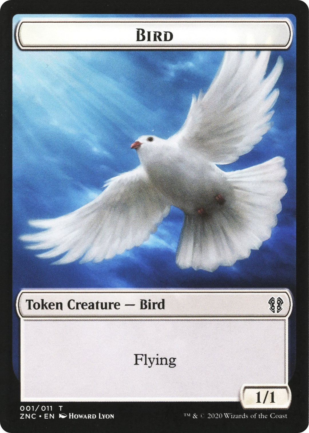 Image for Bird // Kor Ally Double-Sided Token (1 // 2) - Magic: The Gathering