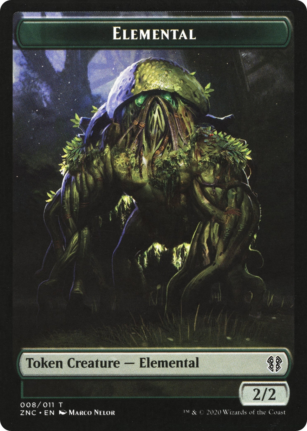 Image for Elemental (008) // Elemental (010) Double-Sided Token (8 // 10) - Magic: The Gathering