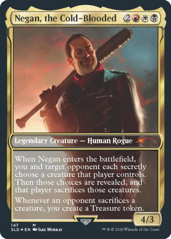 Image for Negan, the Cold-Blooded (147) - Magic: The Gathering