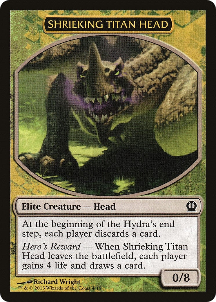 Image for Shrieking Titan Head (4) - Magic: The Gathering