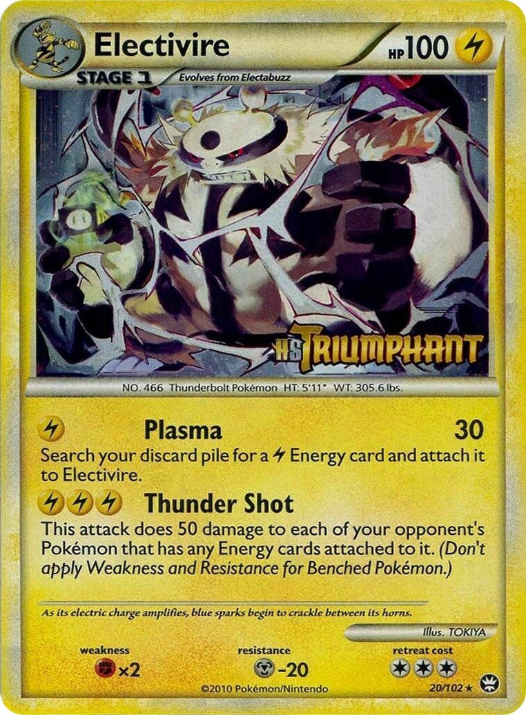 Image for Electivire - 20/102 (Prerelease) (20/102) (PR) - Pokemon