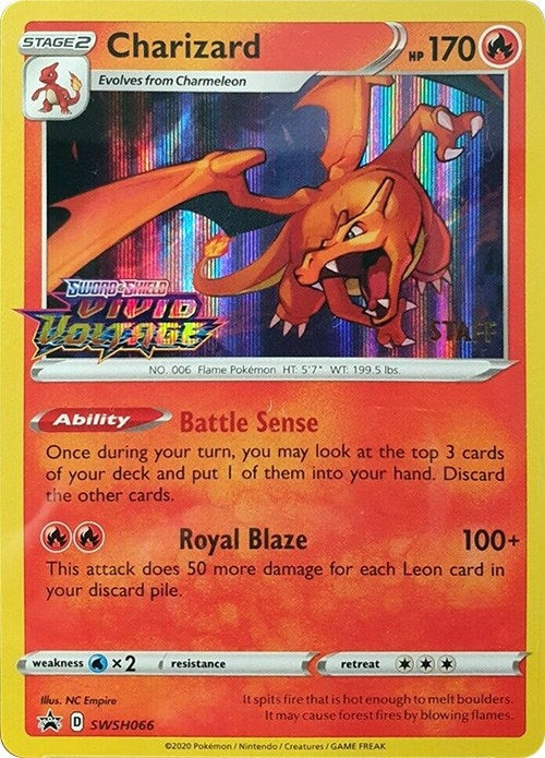 Image for Charizard - SWSH066 (Prerelease) [Staff] (SWSH066) (SWSD) - Pokemon