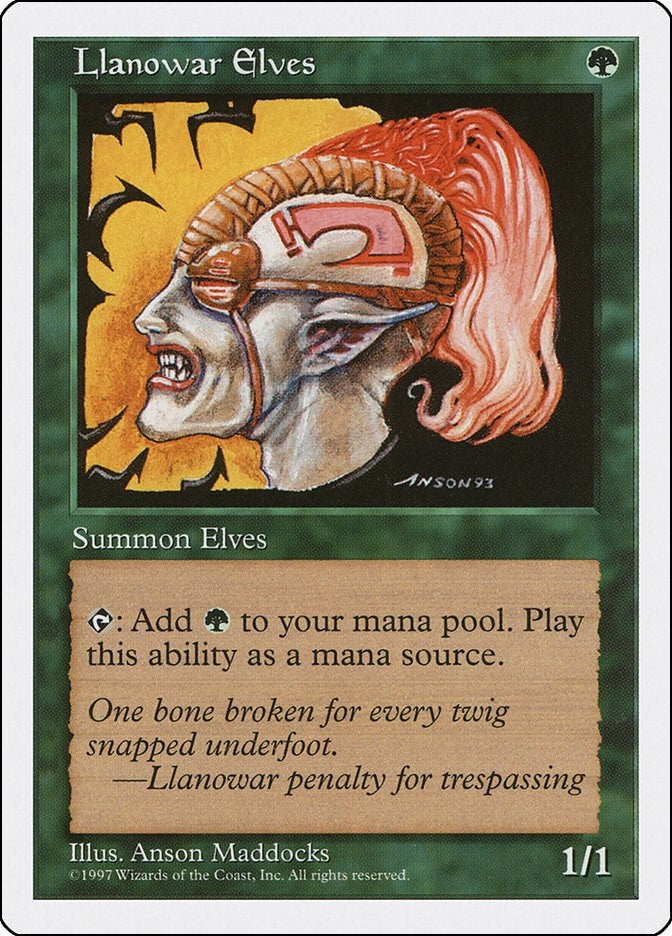 Image for Llanowar Elves - Magic: The Gathering