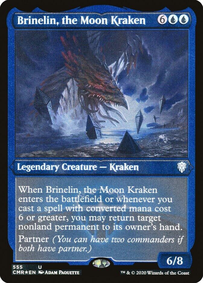 Image for Brinelin, the Moon Kraken (Foil Etched) (555) - Magic: The Gathering