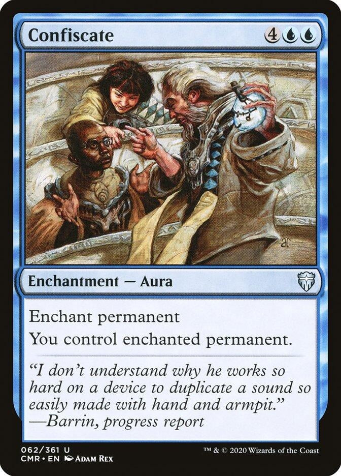 Image for Confiscate (62) - Magic: The Gathering