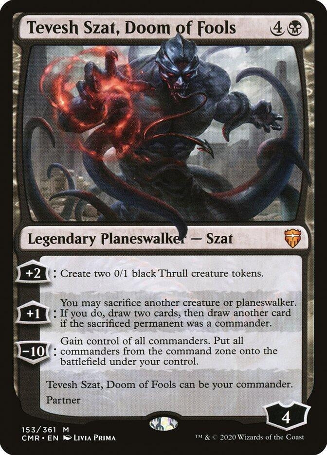 Image for Tevesh Szat, Doom of Fools (153) - Magic: The Gathering