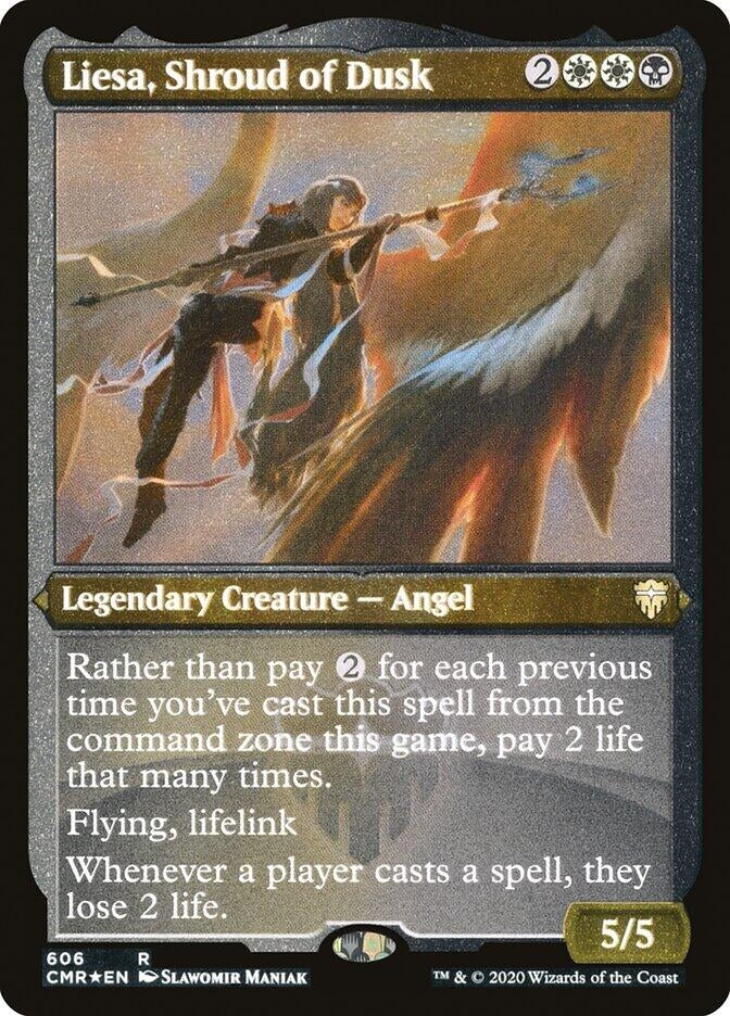 Image for Liesa, Shroud of Dusk (Foil Etched) (606) - Magic: The Gathering
