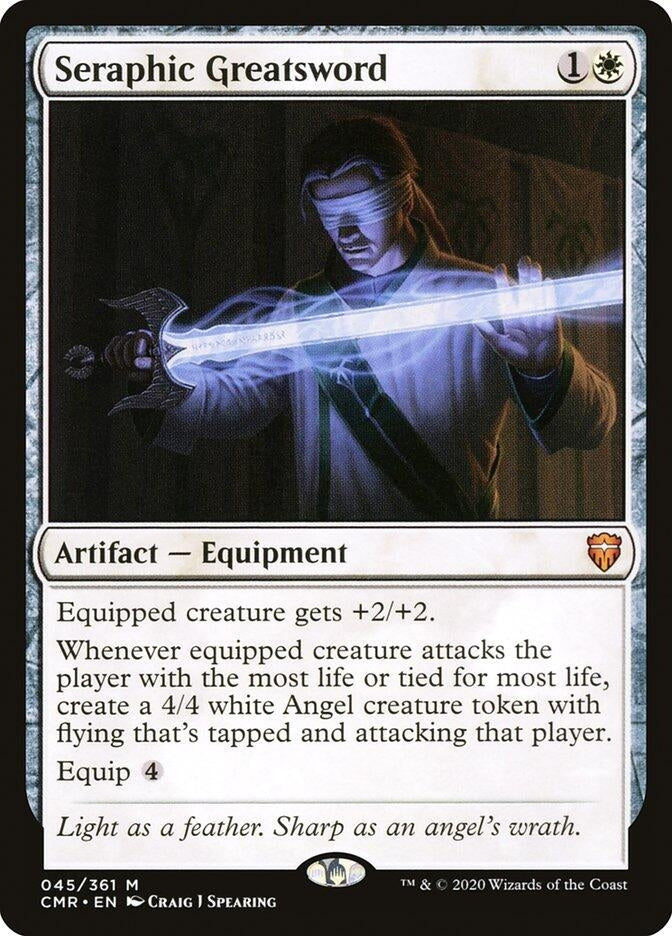 Image for Seraphic Greatsword (45) - Magic: The Gathering