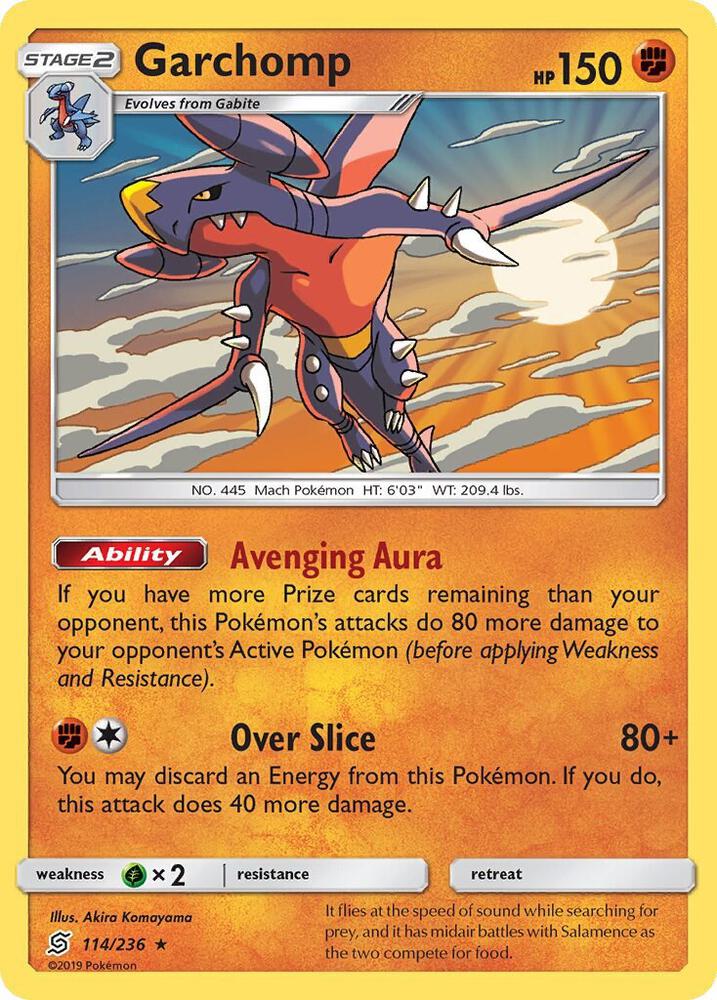 Garchomp - 114/236 (SM Unified Minds) (114/236) (PR)