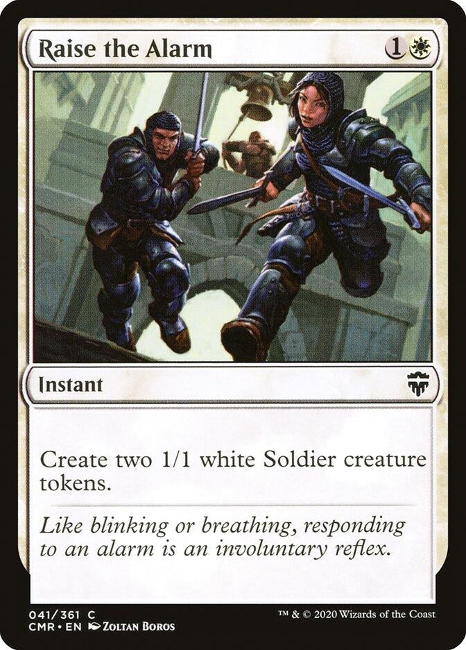 Image for Raise the Alarm (41) - Magic: The Gathering