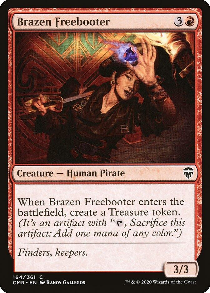 Image for Brazen Freebooter (164) - Magic: The Gathering