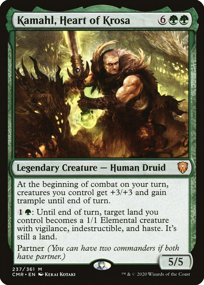 Image for Kamahl, Heart of Krosa (237) - Magic: The Gathering