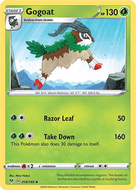 Gogoat (018/185) (SWSH04)