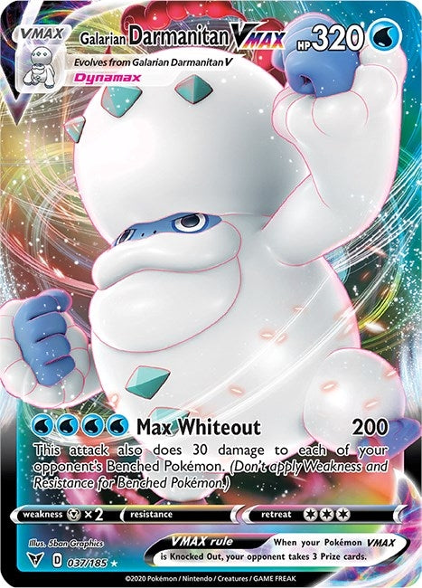 Image for Galarian Darmanitan VMAX (037/185) (SWSH04) - Pokemon