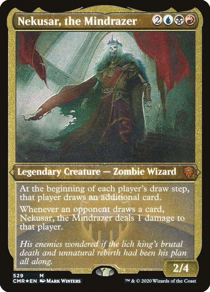 Image for Nekusar, the Mindrazer (Foil Etched) (529) - Magic: The Gathering