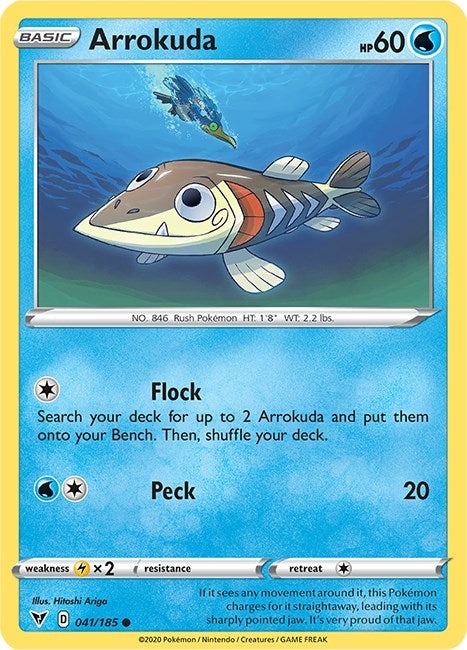 Image for Arrokuda (041/185) (SWSH04) - Pokemon