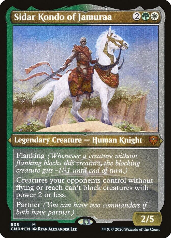 Image for Sidar Kondo of Jamuraa (Foil Etched) (535) - Magic: The Gathering