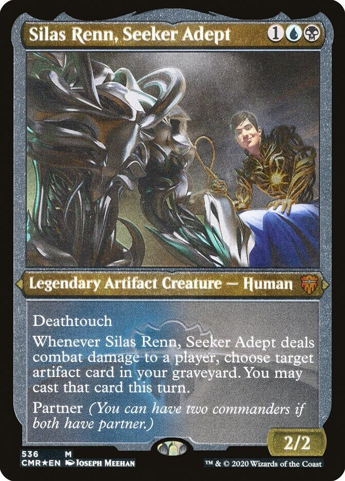 Image for Silas Renn, Seeker Adept (Foil Etched) (536) - Magic: The Gathering