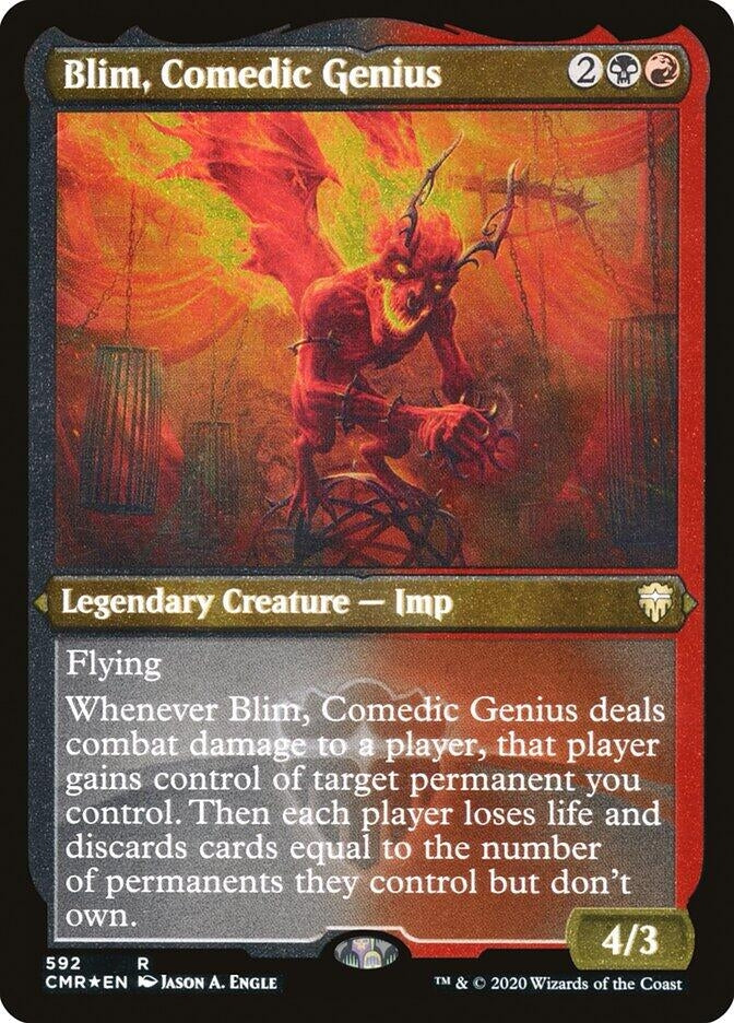 Image for Blim, Comedic Genius (Foil Etched) (592) - Magic: The Gathering