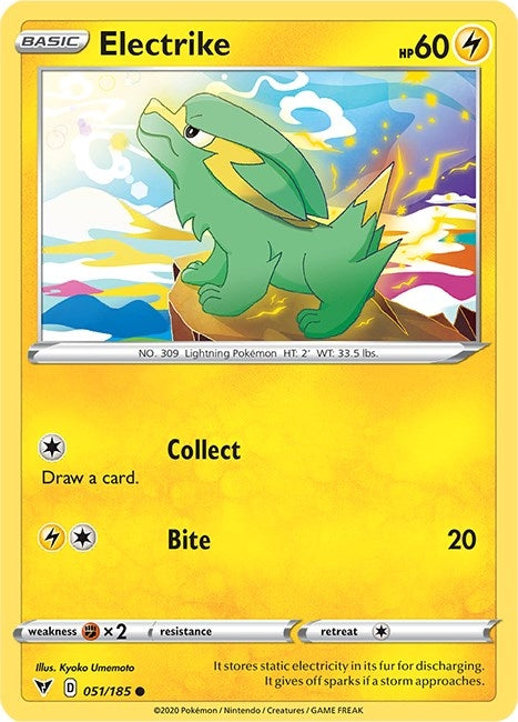 Image for Electrike (051/185) (SWSH04) - Pokemon