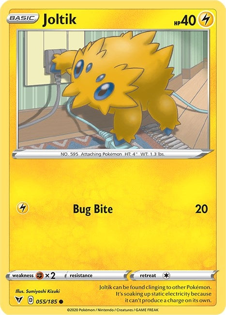 Image for Joltik (055/185) (SWSH04) - Pokemon