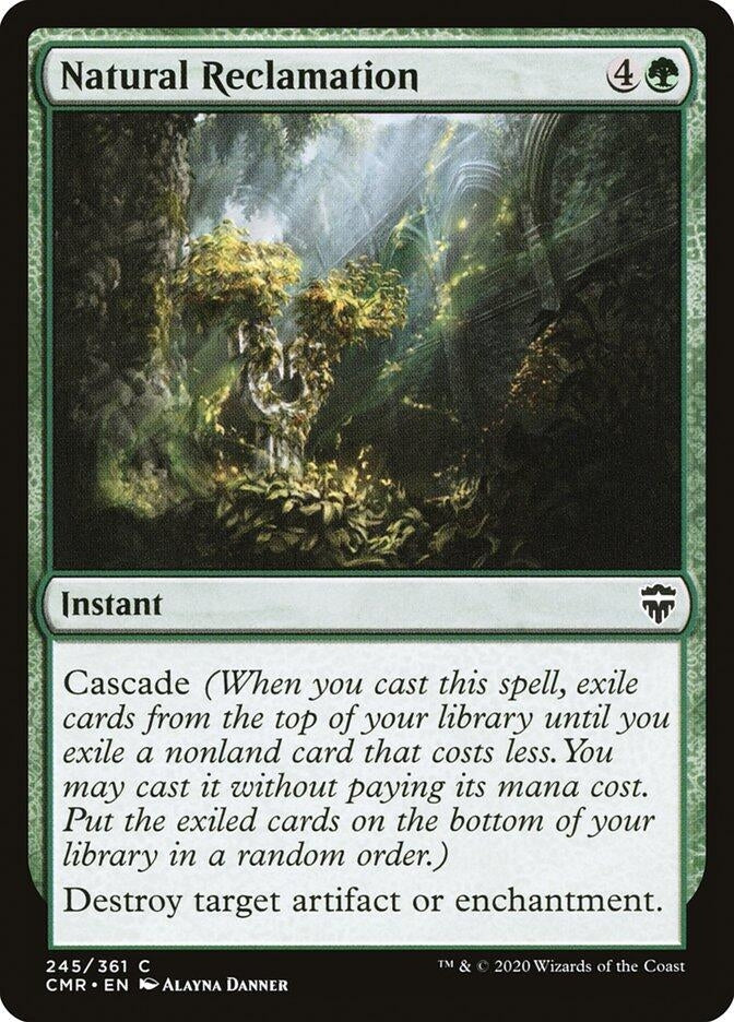 Image for Natural Reclamation (245) - Magic: The Gathering
