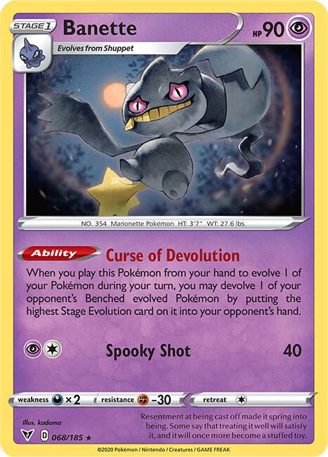 Banette (068/185) (SWSH04)