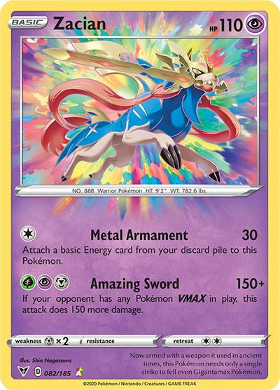 Zacian (082/185) (SWSH04)