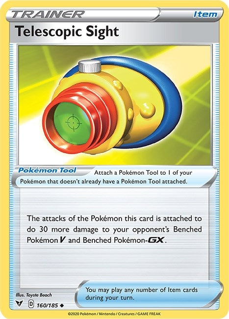 Image for Telescopic Sight (160/185) (SWSH04) - Pokemon