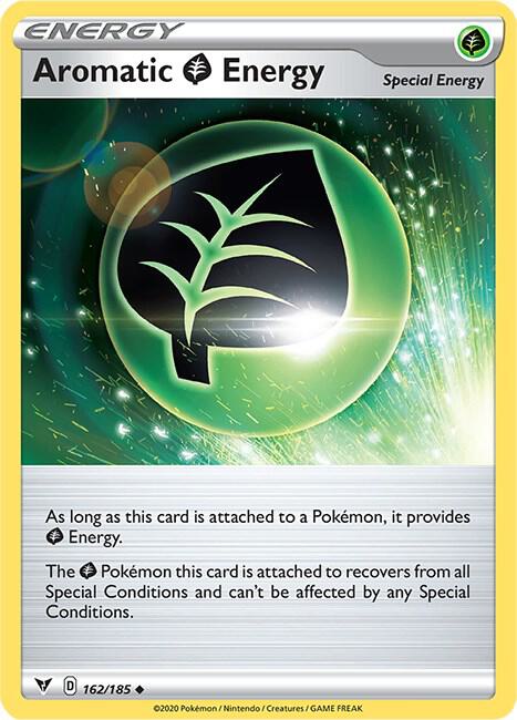 Aromatic Grass Energy (162/185) (SWSH04)