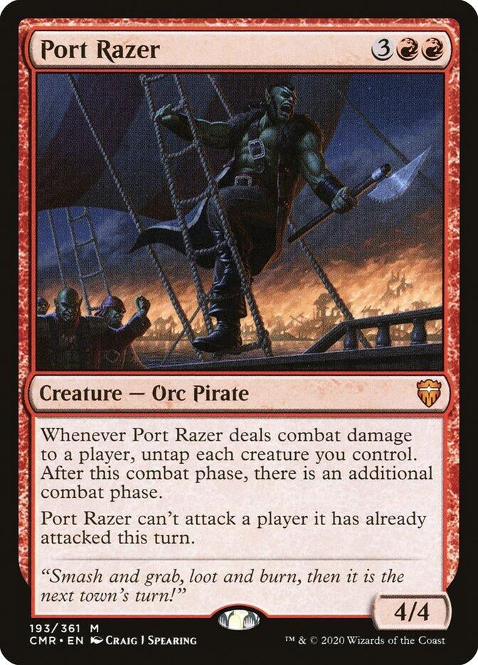 Image for Port Razer (193) - Magic: The Gathering