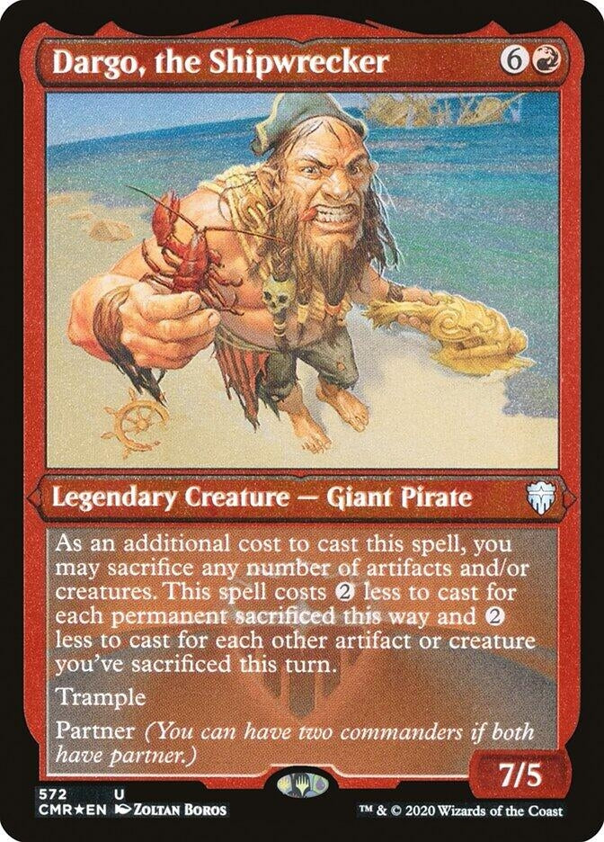 Image for Dargo, the Shipwrecker (Foil Etched) (572) - Magic: The Gathering