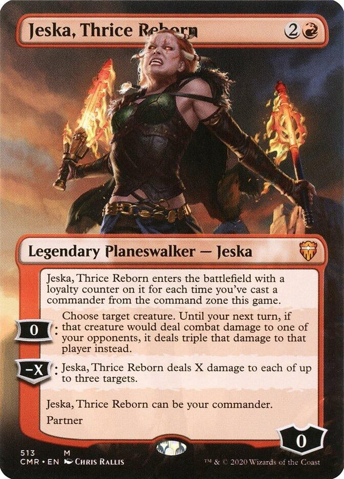 Image for Jeska, Thrice Reborn (Borderless) (513) - Magic: The Gathering