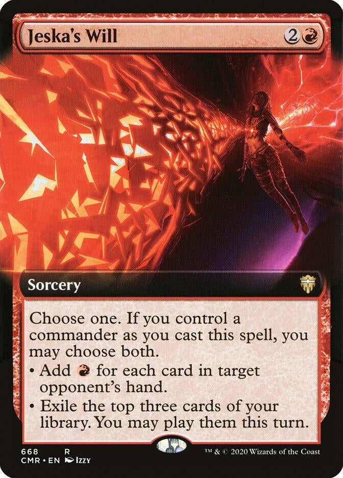 Image for Jeska's Will (Extended Art) (668) - Magic: The Gathering