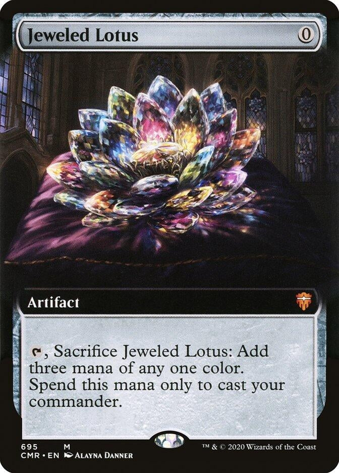 Image for Jeweled Lotus (Extended Art) (695) - Magic: The Gathering