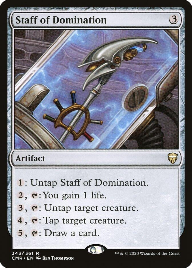 Image for Staff of Domination (343) - Magic: The Gathering