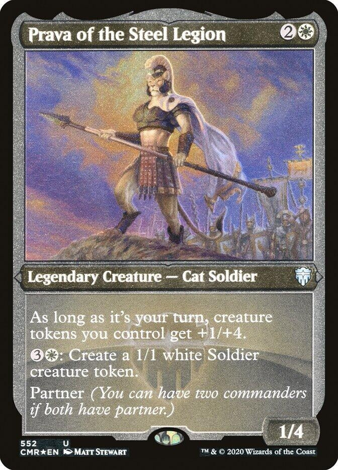 Image for Prava of the Steel Legion (Foil Etched) (552) - Magic: The Gathering