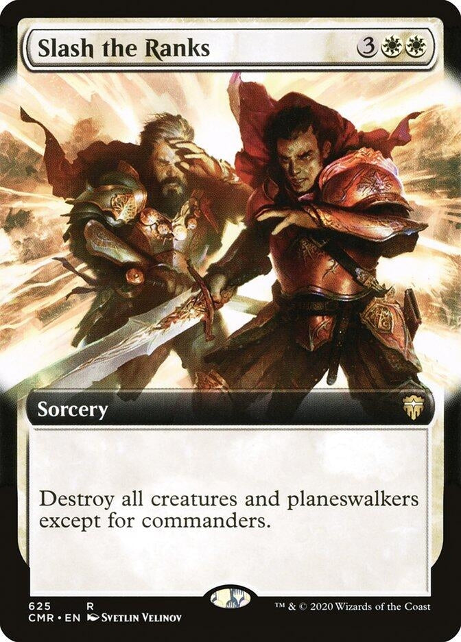Image for Slash the Ranks (Extended Art) (625) - Magic: The Gathering