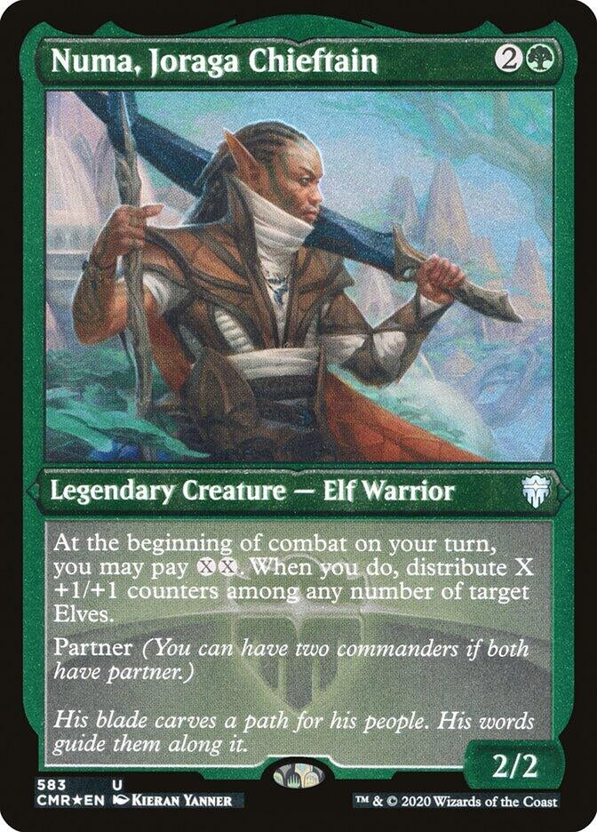 Image for Numa, Joraga Chieftain (Foil Etched) (583) - Magic: The Gathering