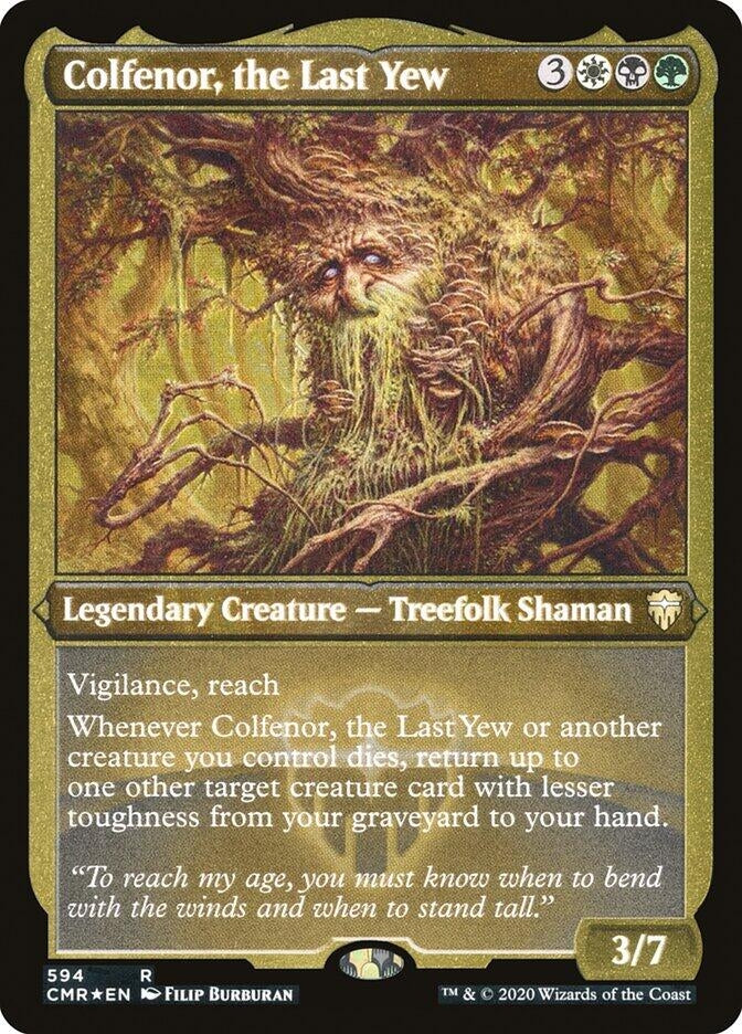 Image for Colfenor, the Last Yew (Foil Etched) (594) - Magic: The Gathering