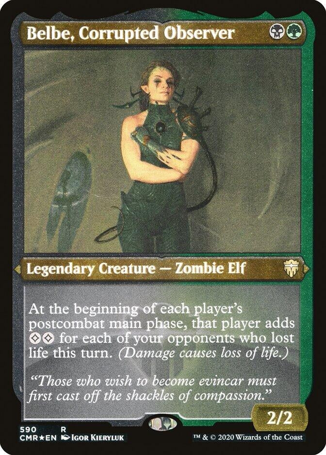 Image for Belbe, Corrupted Observer (Foil Etched) (590) - Magic: The Gathering