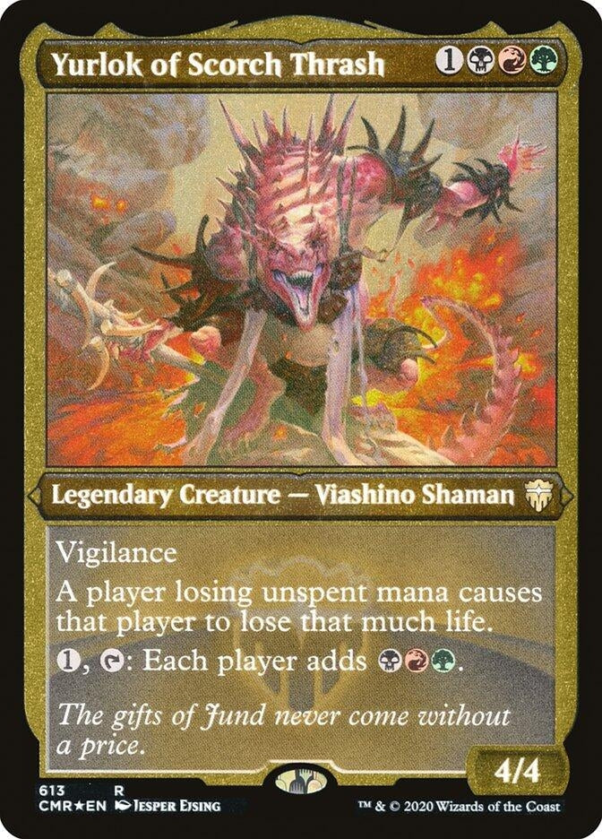 Image for Yurlok of Scorch Thrash (Foil Etched) (613) - Magic: The Gathering