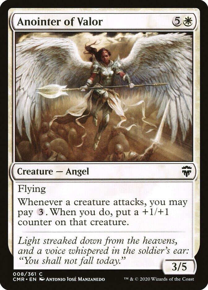 Image for Anointer of Valor (8) (CMR) - Magic: The Gathering