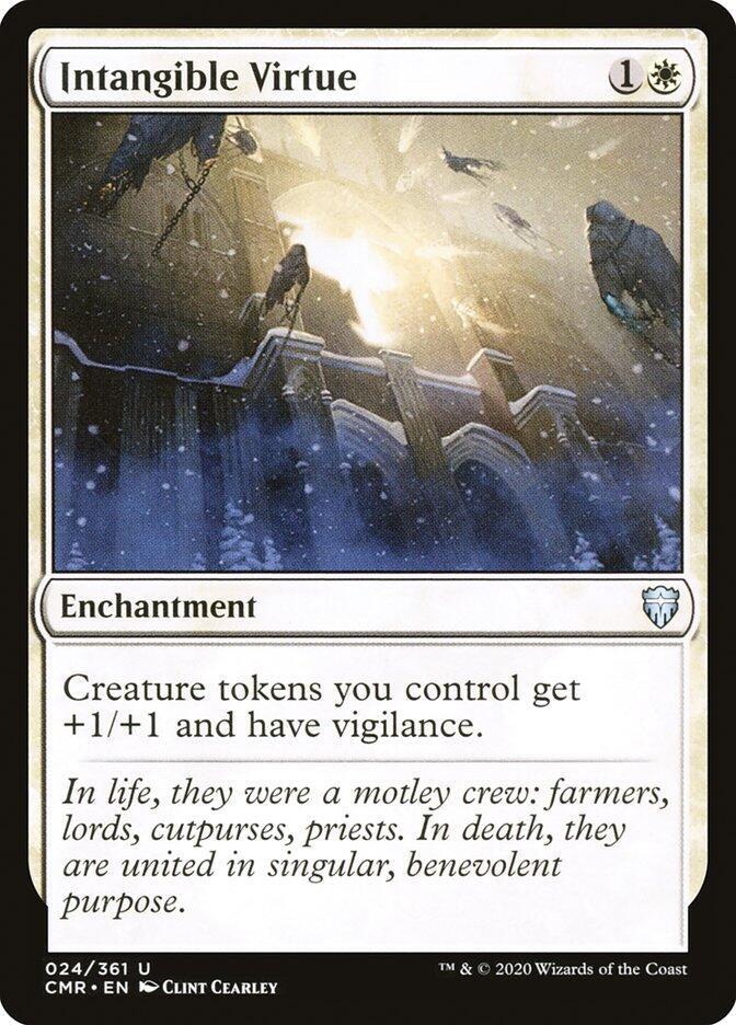 Image for Intangible Virtue (24) - Magic: The Gathering