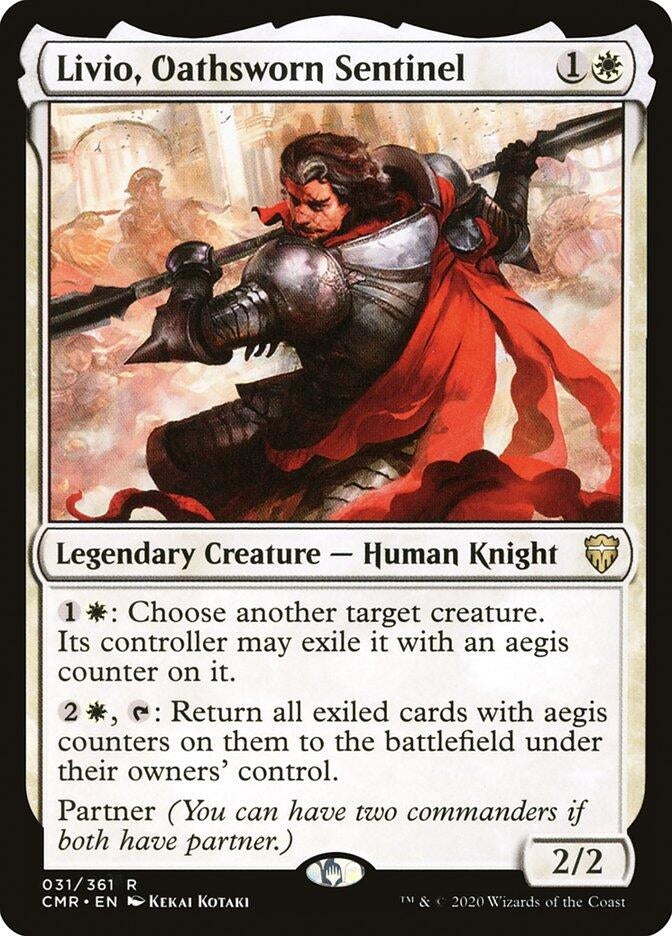 Image for Livio, Oathsworn Sentinel (31) - Magic: The Gathering