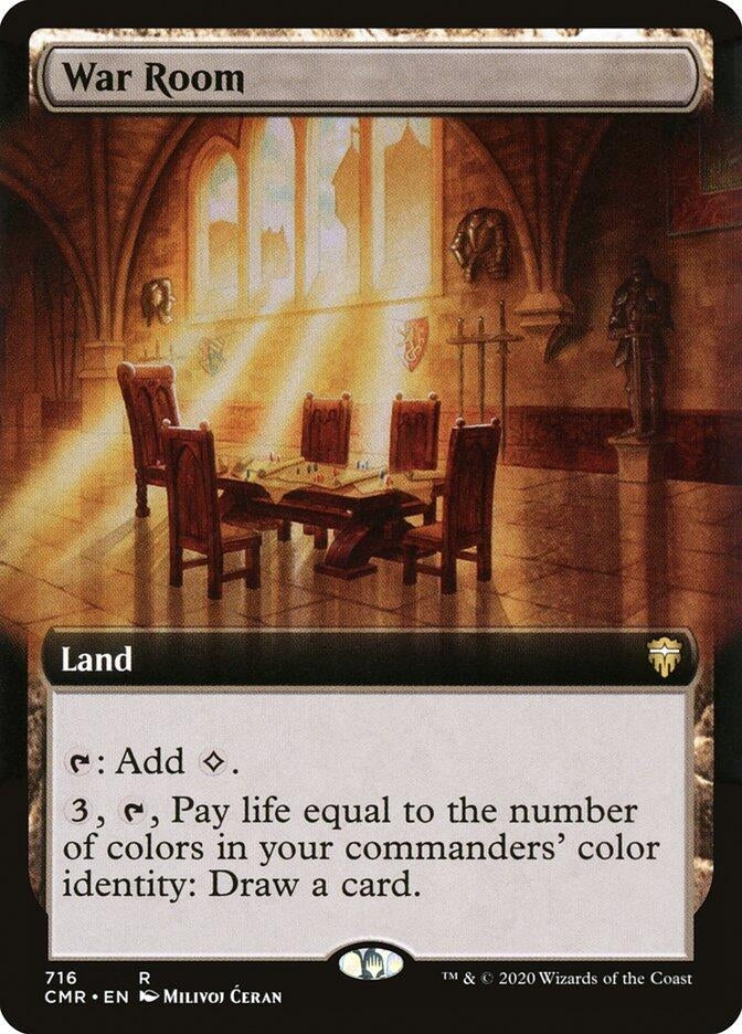 Image for War Room (Extended Art) (716) - Magic: The Gathering