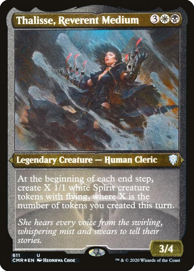 Image for Thalisse, Reverent Medium (Foil Etched) (611) - Magic: The Gathering