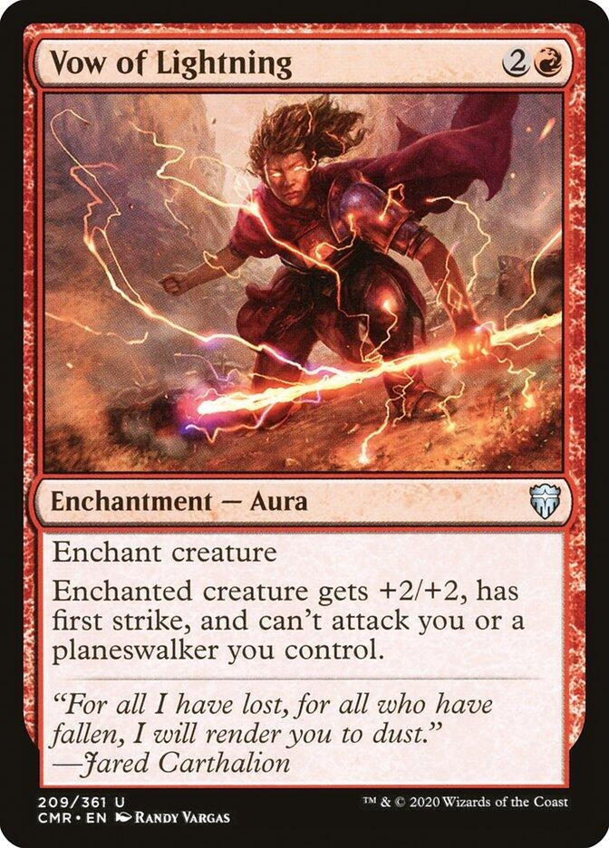 Image for Vow of Lightning (209) - Magic: The Gathering