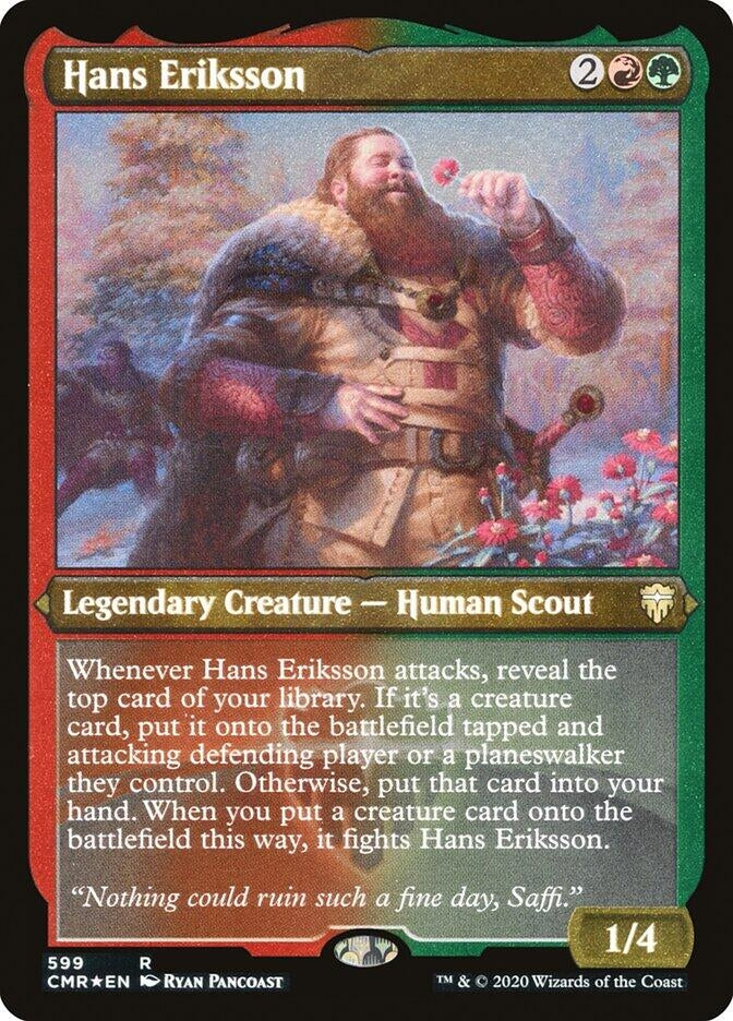 Image for Hans Eriksson (Foil Etched) (599) - Magic: The Gathering